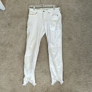 White lucky brand jeans